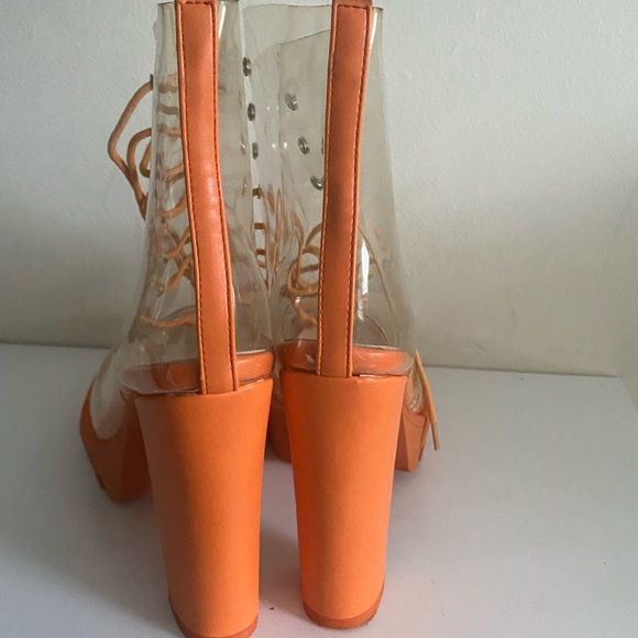 Olchee Fashion Boots See Thru  boots size 11 - Picture 9 of 14